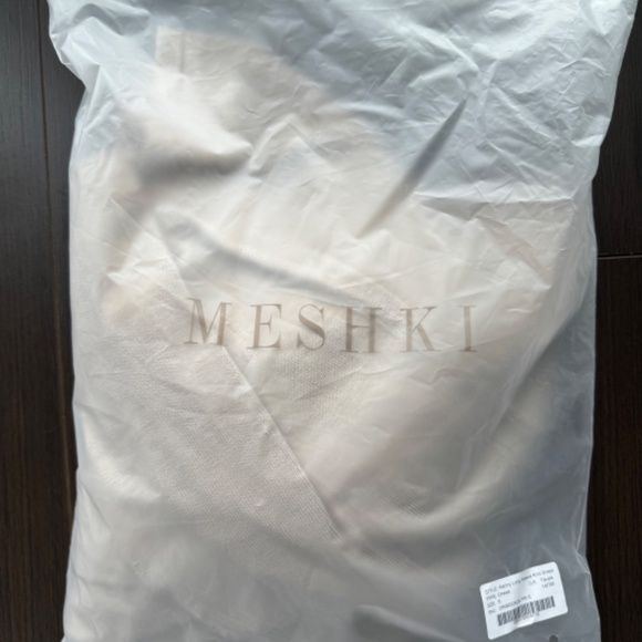 MESHKI TAUPE DRESS - Picture 4 of 4